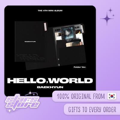 BAEKHYUN - 4-Й МИНИ-АЛЬБОМ [HELLO, WORLD] (ВЕРСИЯ ПАПКИ) - Случайная версия
