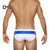 Мужские плавки с низкой талией, анти-экспозиционный шнурок, соответствующий цвету, мягкие, быстросохнущие, дышащие, облегающие, для купания, серфинга, водных видов спорта, плавки