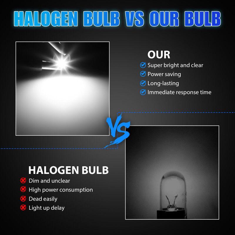 20 X T4 T4.2 Neo Wedge 1-светодиодный кластер Лампа подсветки приборной панели климата Лампа приборной панели