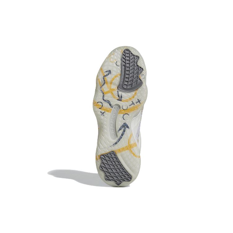 adidas ДОН. Выпуск №3 Мужские кроссовки Three Kingdoms Белая обувь — Белая команда — Университетская — Золото HQ4502