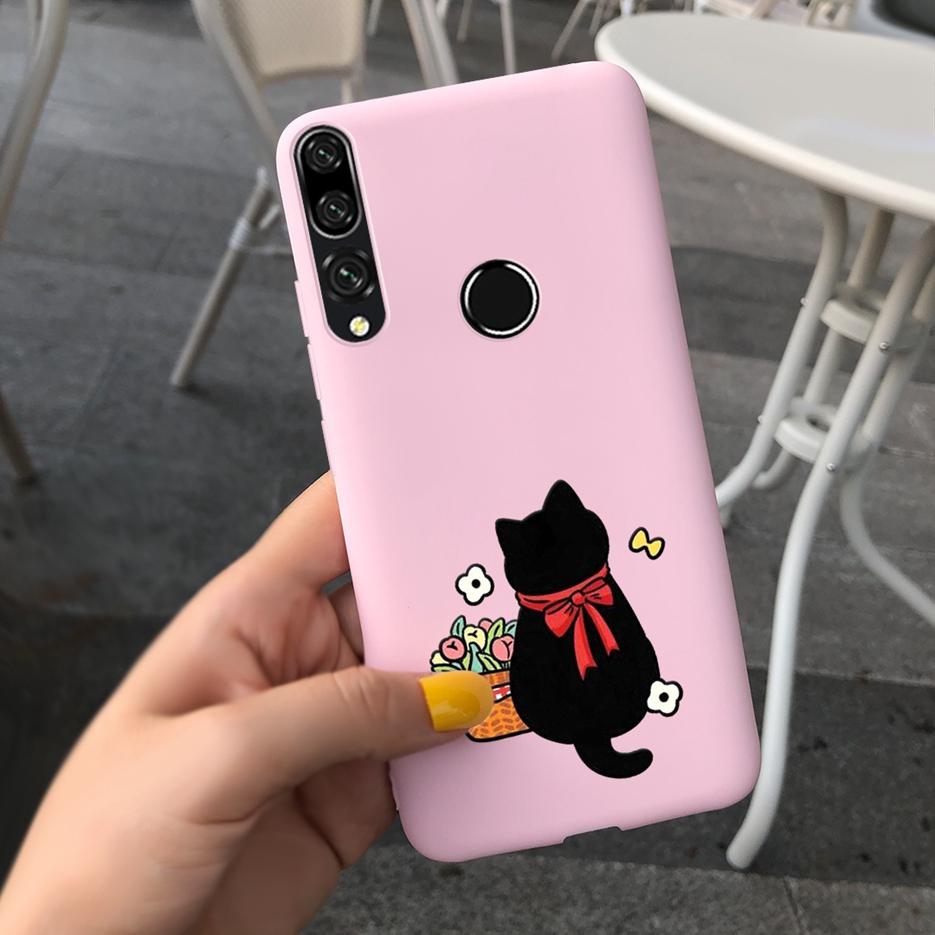 For Huawei Y9 Prime 2019 Case STK-L21 Stylish Flower Cartoon Phone Cover For Huawei Y9 Y 9 Prime 2019 Cases Fundas Coque Bumper