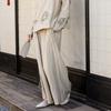 Spring and Summer Chinese Style Women's Drape Wide-leg Pants Women's Lazy Style Design Casual Pants
