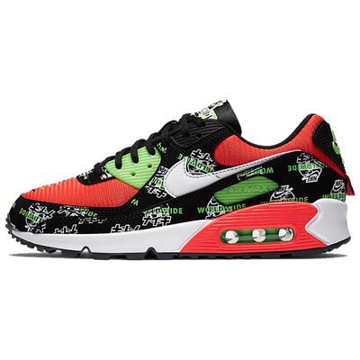 Air Max 90 SE Worldwide - Черный с логотипом на катакане Женские DA1342-013
