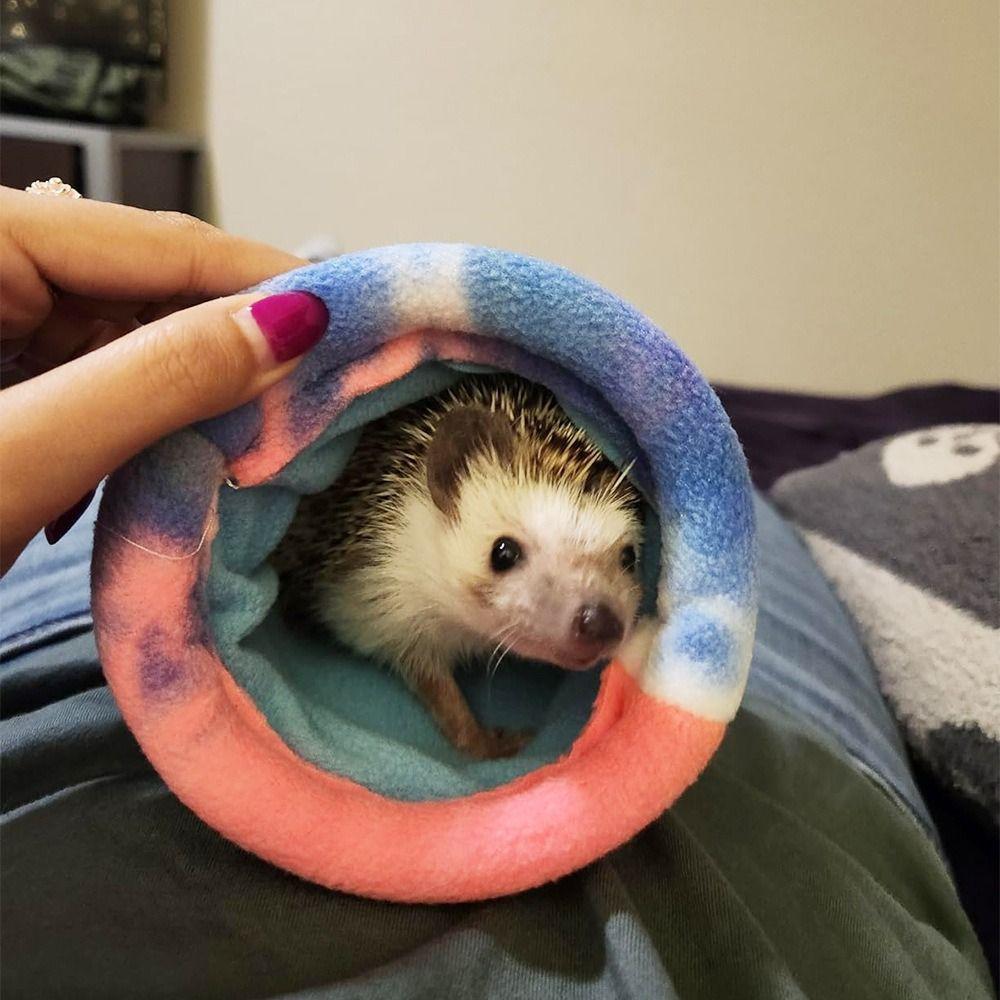 Soft Hamster Cotton Nest Interactive Hamster Hideout Cozy Tree Hole Nest Hedgehog
