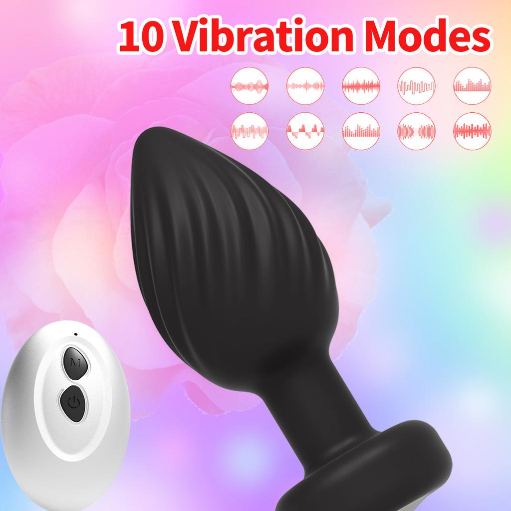 New Wireless Remote Control Male And Female Universal Harem Thread Anal Plug Prostate Orgasm Masturbation Massager Adult Product