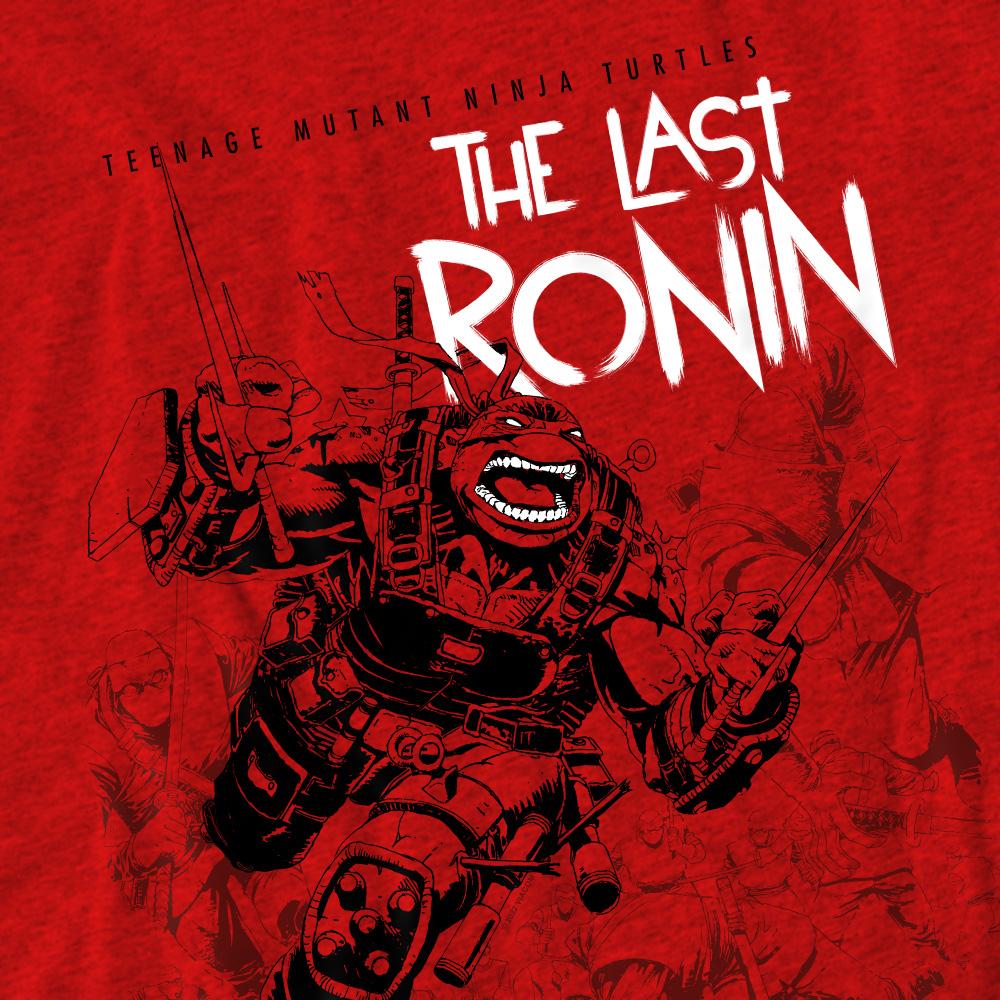 Teenage Mutant Ninja Turtles Unisex Adult Charging Ronin T-Shirt