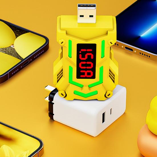 Yousheng USB Детектор тока и напряжения для зарядки, Оптимизатор батареи телефона для нескольких устройств с монитором напряжения в реальном времени для устранения задержек и продления срока службы батареи