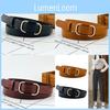 Belt Leather Girl Minimalist Decorative No Hole Adjustment Design Modern Elegant