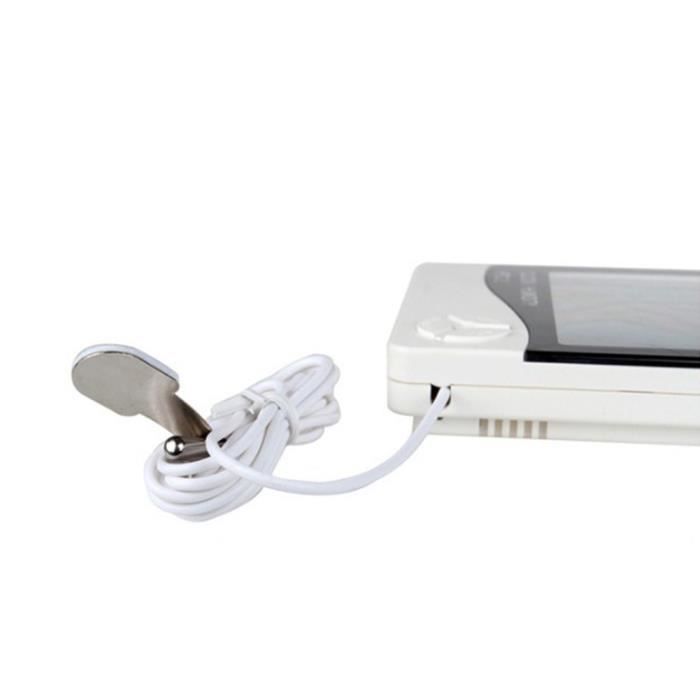 Numérique LCD Thermomètre Hygromètre Électronique Température Humidité Compteur Station Intérieure Extérieure Extérieure white