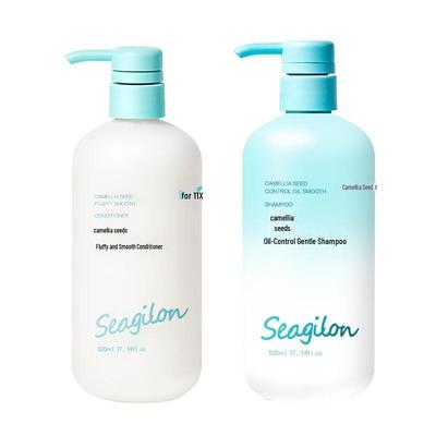 Seagilon Шампунь и кондиционер с маслом семян камелии для контроля жирности