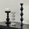 Romantic Minimalist Candlestick European Style Candle Stands Tea Light Rack  Home Room Decor