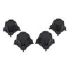 4pcs Plastic ATV Wheel Tire Rim Plug Cover Center Hub Cap Covers Direct Replace Compatible For Can Am Maverick 2017-2020