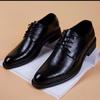 Men's Dress Party Shoes Black Men Suit Shoes Talian Leather Zapatos Hombre Formal Shoes Men Office Sapato Social Masculino