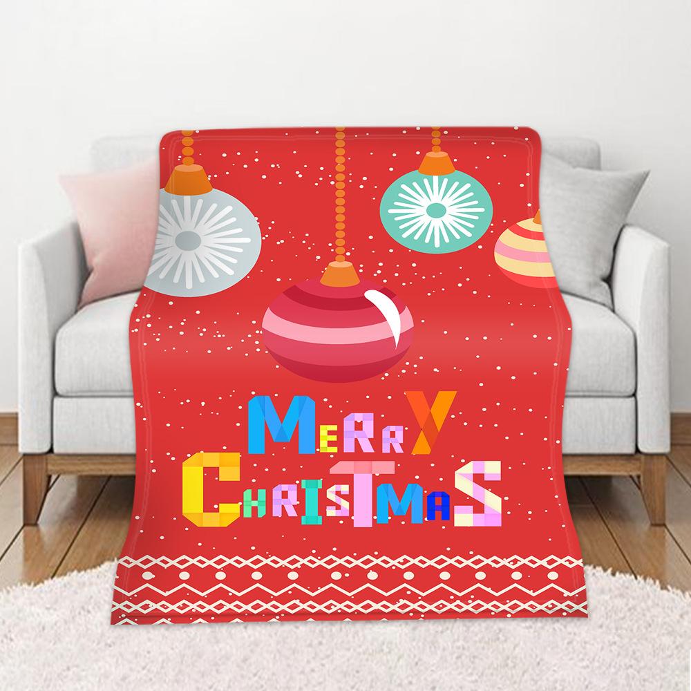 Рождественское теплое тематическое фланелевое одеяло, мягкое, легкое, теплое для гостиной, спальни, кровати, дивана, детей и взрослых, подарки