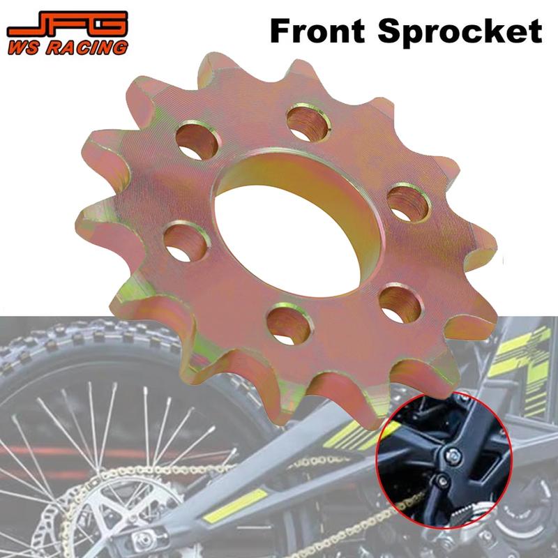 For SURRON Front Sprocket Motorcycles Accessories Iron 14T Sprocket For Sur-Ron S X Light Bee X S Off-Road Electric Vehicl Bike