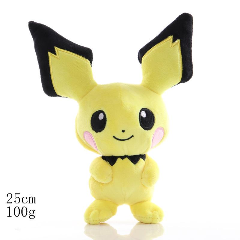 Pokemon Go Plush Toys Pikachu Charmander Squirtle Bulbasaur Eevee Stuffed Wholesa Claw Machine Doll Collections Gifts For Kids