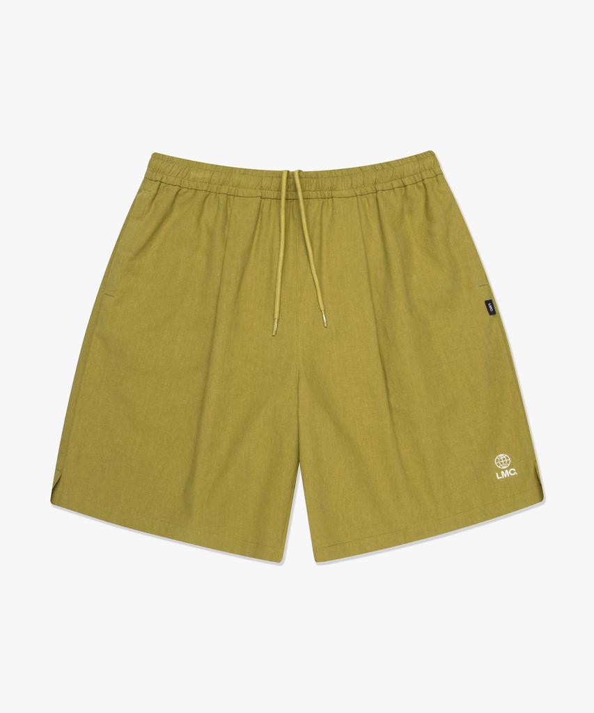 Шорты LMC Globe Linen Оливковые