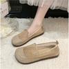 Women's Casual Shoes 2025 Summer New Flip On Mesh Breathable Soft Sole Sandals Lightweight Comfortable Fly Weave Flats