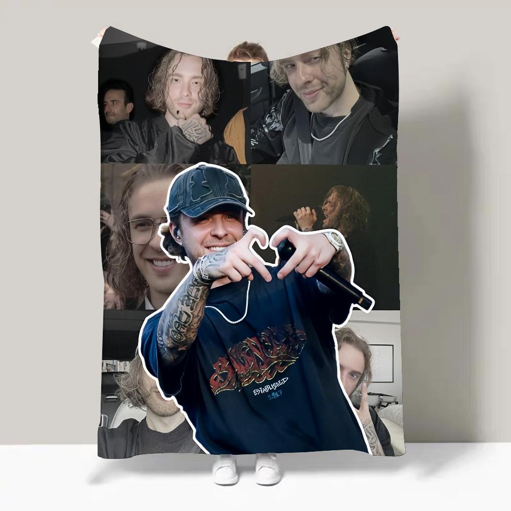 Rapper Egor Kreed 58 BOY Blanket Design Lightweight  For Dorms, Naps, Living Room, Office,Sofa,All-Season