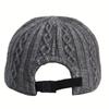 Trendy Knitted Baseball Cap For Men And Women - Autumn/Winter Trendy Fashionable Peaked Hat, Multi Use All Purpose And Warm