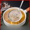 Ложка-сепаратор масла Масляный фильтр Бытовая кухня Шумовка из нержавеющей стали 304 Горячая кастрюля Пена для разделения масляного супа 100 меш Ультратонкая