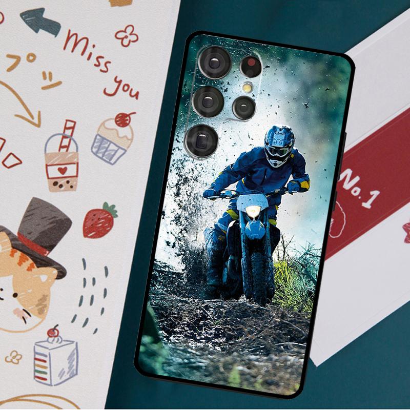 Чехол для мотокросса для мотоцикла Samsung Galaxy S23 S22 Ultra S21 S20 FE S9 S10 S22 Plus Note 20 Note 10 Plus