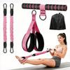 Pedal resistance band with handle, 2 resistance tubes, 30+40 lbs adjustable