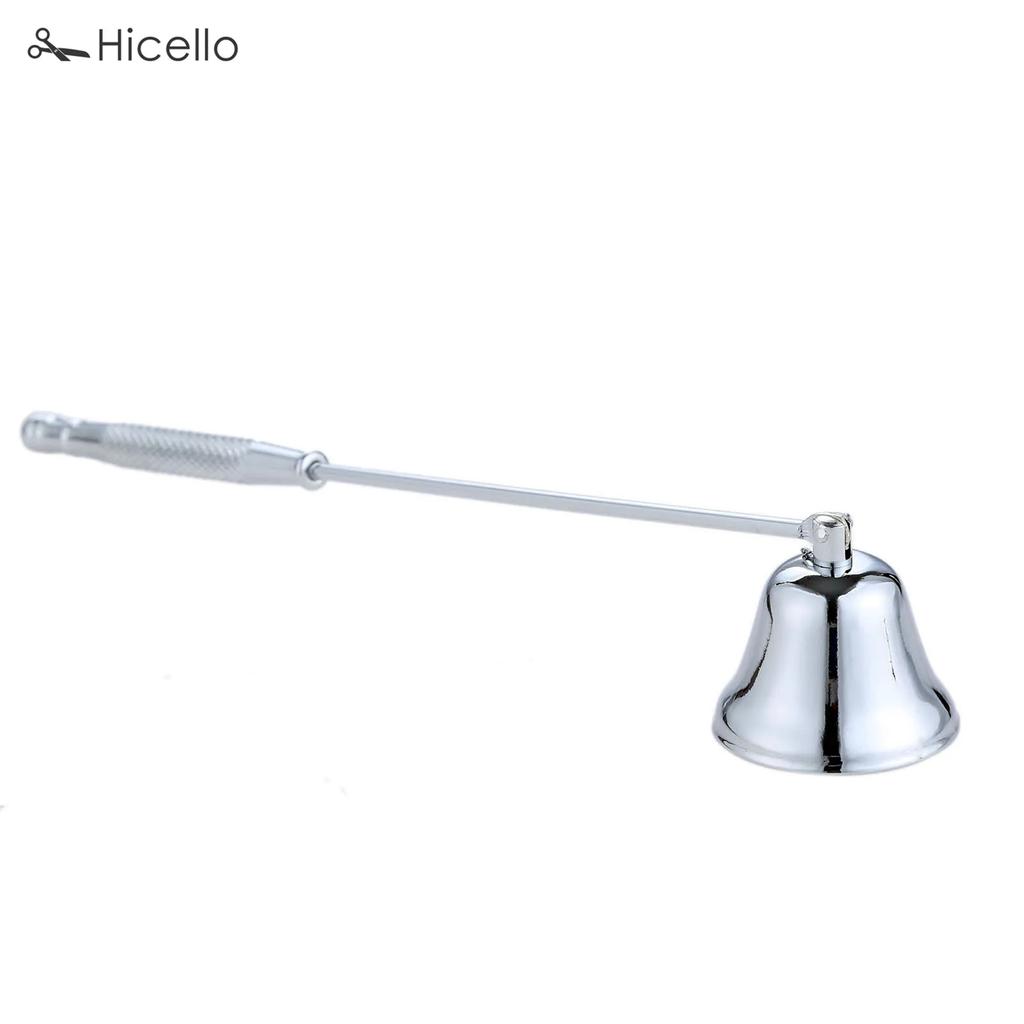 Тушитель для свечей Нержавеющая сталь Бездымные свечи Фитиль Колокольчик-тушитель Инструмент для тушения пламени Резак Черный Золотой Розовый Серебряный Декор