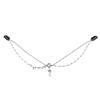 Ornaments Photo Props Eyebrows Pendant New Year Side Clip Hair Accessories Crystal Head Chain