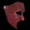Geometric Ancient Pattern Resin Mask Role Playing For Christmas And Halloween