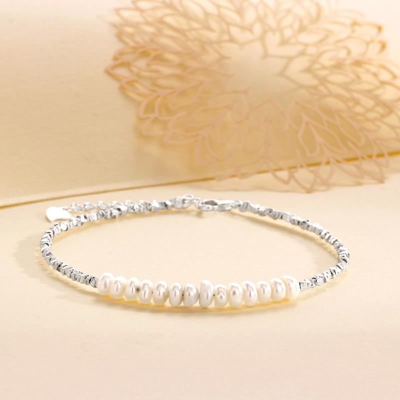 A Few Baroque Pearl Bracelets Women's Light Luxury Niche Exquisite High Sense Internet Celebrity Beads Bracelet Jewelry