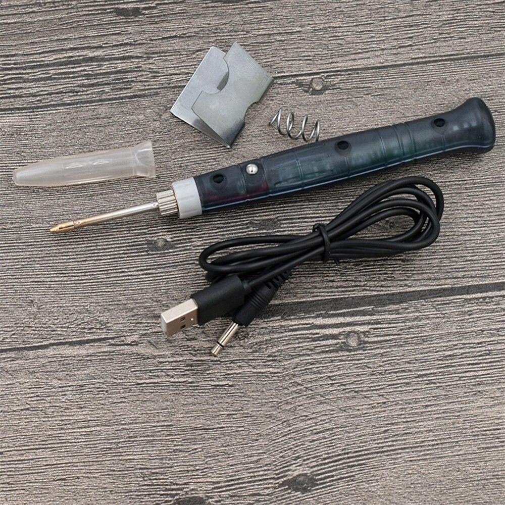 Портативный USB-паяльник, профессиональные электронагревательные инструменты, паяльная лампа с индикаторной ручкой, сварочный пистолет, инструмент для ремонта BGA