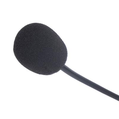 Телефонная гарнитура Черная USB на USB C 3,5 мм Проводная Моногарнитура Поддержка регулировки громкости динамика Шумоподавление