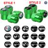4PCS Car Tire Valve Caps Tyre Dust Cover Styling For Alfa Romeo Giulia Giulietta 159 Brera 4C TZ3 Duetto GT Mito Car Accessories wzvc44