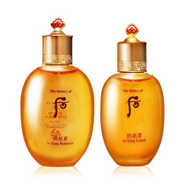 THE WHOO Gongjinhyang Inyang 2-piece Balancer + Lotion Set