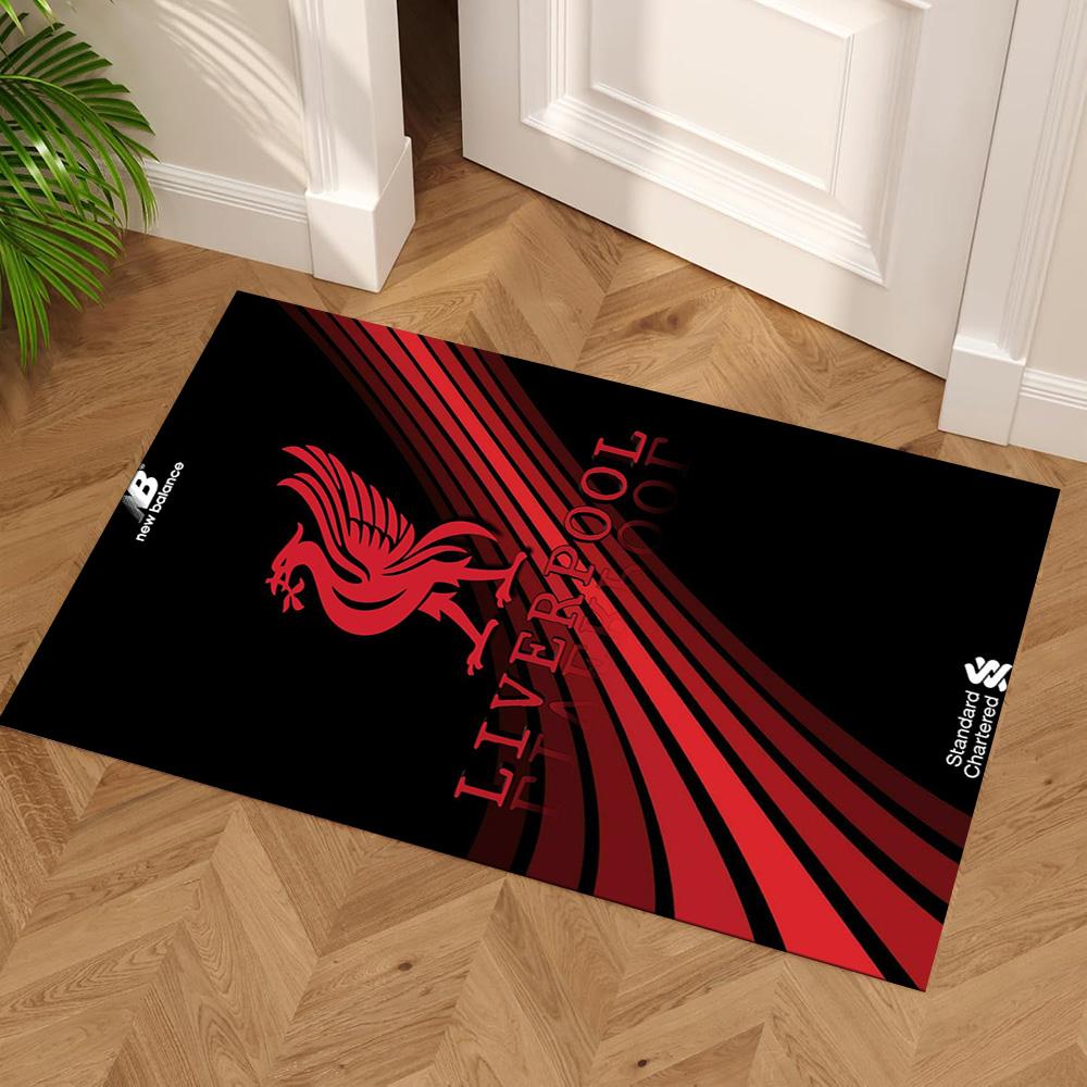 Liverpool Area Rug Suitable for Living Rooms Balcony Dining Room Entryway Antislip Carpet Anime Office Decor Wedding Party Gift