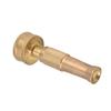3pcs 3/4 Inch Adjustable Twist Nozzle Female Thread End Solid Brass Solid Brass Hose Nozzle Heavy Duty Hose Sprayer