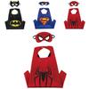 Colorful Marvel Anime Cosplay Superhero Cloak And Mask For Childrens Fancy Dress