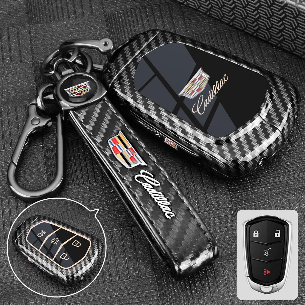 Cadillac Metal Key Shell Case for XT4, XT5, XT6, XTS, CT4, CT5, CT6, ATSL