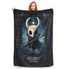Hollow Knight Модная цифровая печатная одеяло Теплое мягкое плюшевое одеяло для студентов Гостиной Фланелевый покрывало Постельное покрывало