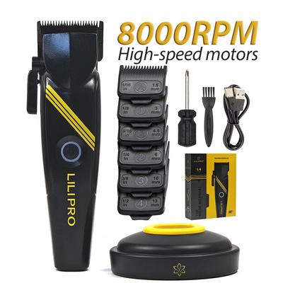 Профессиональная машинка для стрижки волос из алюминия 8000 об/мин, машинка для стрижки волос, машинка для стрижки волос, триммеры для салонов красоты для мужчин, парикмахерские принадлежности, набор инструментов