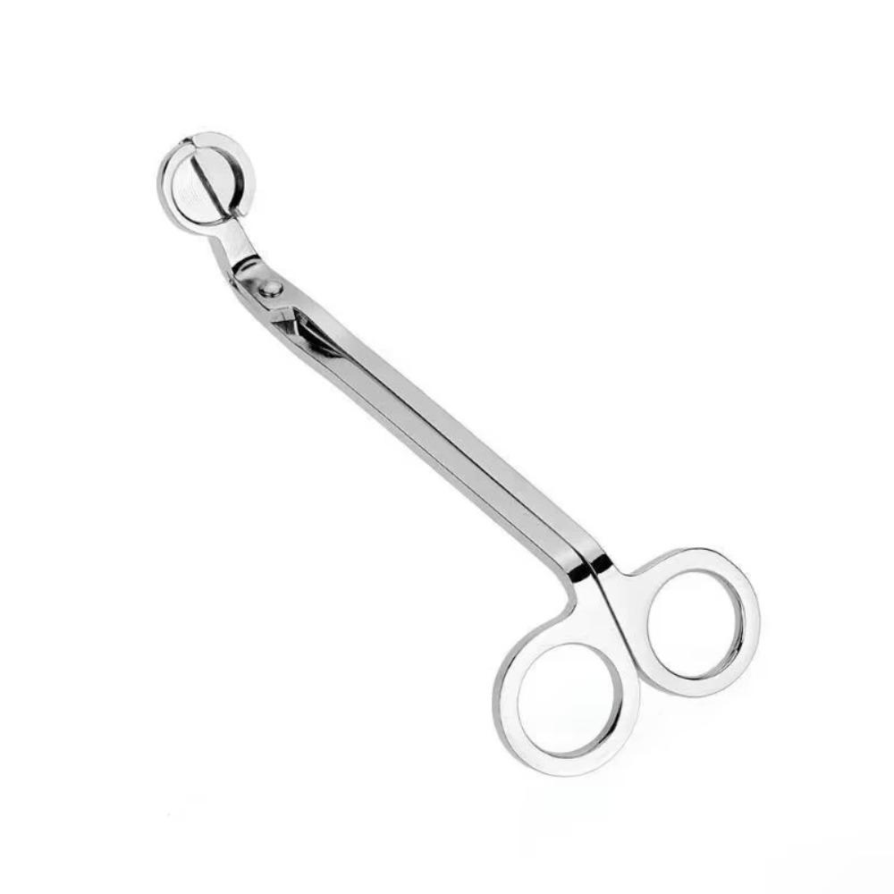 Cutter Round Head Scissors Trim Wick Stainless Steel Candles Core Shears Safety