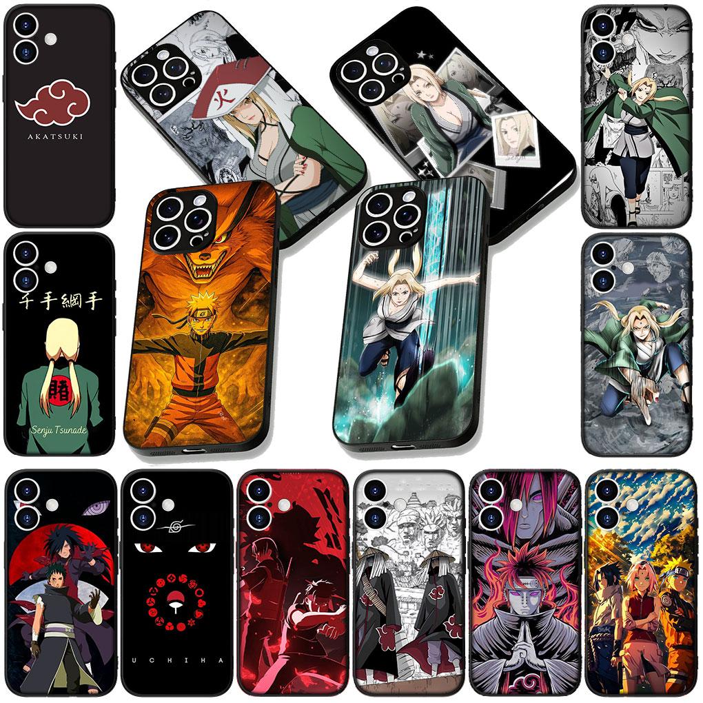 Чехол для телефона Akatsuki Tsunade Narutos Pain для Samsung Galaxy S22 S21 S20 FE Ultra Plus A35 A36 A55 A37 A33 A34 A57 Мягкий чехол
