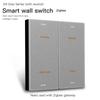 12V/24V/220V Zigbee Hotel Scene Wall Switch Smart Tuya Scene WIFI  Wireless Control Switch , Zigbee Smart Remote Heater Switch
