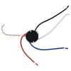 E89885 3 Speed 4 Wire Nickel 4 Pre-Installed Wires for Fan Light Replacement Light Switch