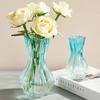 Ваза Стеклянная ваза Украшение дома Украшения Цветочная композиция Ваза для цветов