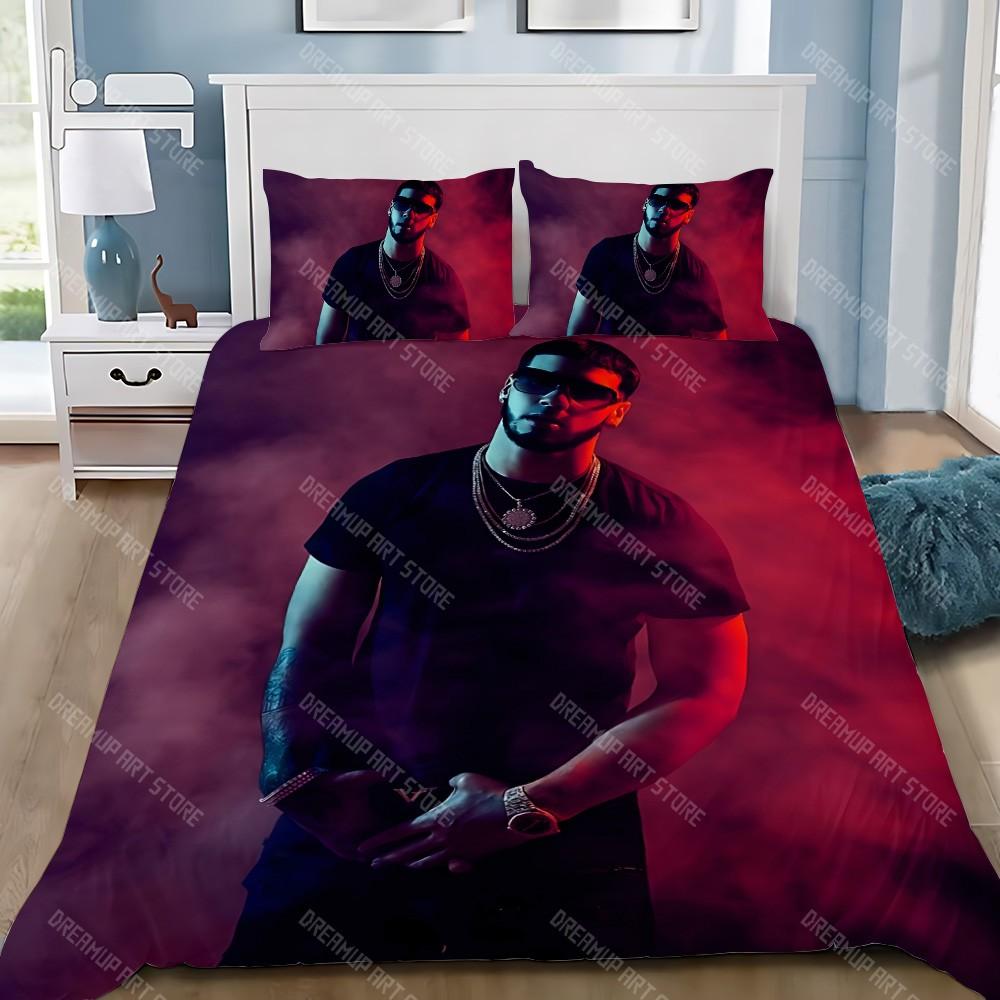 A-Anuel Hasta La Muertes Duvet Pillowcase Bedding Set Adult Boy Girl Bedroom Decoration Children Gift Single Double Large Size