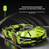Technical Bugattied Building Blocks Lamborghinis Hypercar Racing Car Model Assemble Vehicle Bricks Toys For Boys Kids Gifts