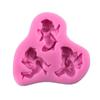 3D Baby Angel Cake Mold Silicone Mould Fondant Cupcake Sugarcraft Baking Decor