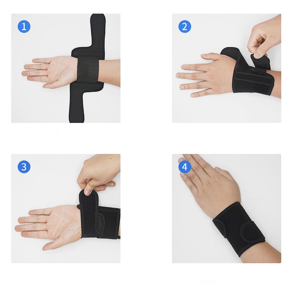 Эластичные ремешки на запястья, 1 пара ремешков на запястья с пружинной опорой, регулируемая защита подставки для запястий для спортивной защиты, ежедневного фитнеса и занятий спортом